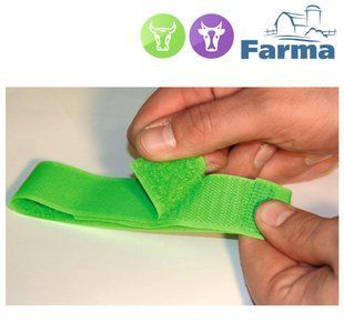 Маркувальна нейлонова пов'язка 36см на липучці, на ногу ВРХ FARMA 308004FA фото