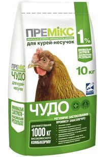 ПРЕМІКС ЧУДО ДЛЯ КУРЕЙ-НЕСУЧОК, 10 КГ O.L.KAR. 2419439597 фото