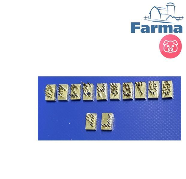 Цифра №0 (7мм) до татуювальних щипців FARMA (Німеччина) маркировка фото