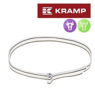Ідентифікаційний ошийник для корів 4*130см, на затяжці KRAMP нашийник для номерків фото